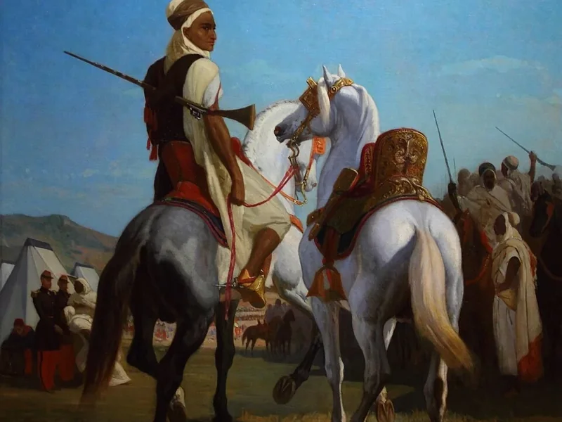 1818-Louis Eugène Ginain - Cavallo sottomesso